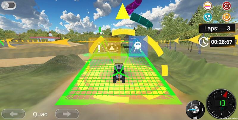 Acceleration City gameplay screenshot - Cobot